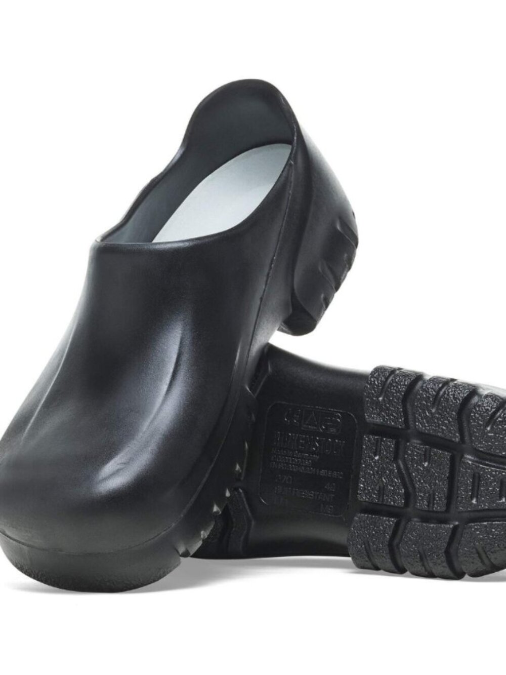 Birkenstock A640 Steel Toe Black Polyurethane Regular Width Work Shoes
